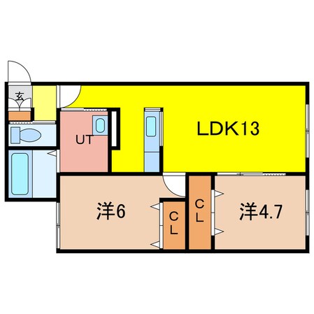 新築4-24MSの物件間取画像